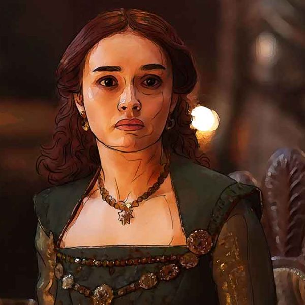 Allicent Hightower illustrated