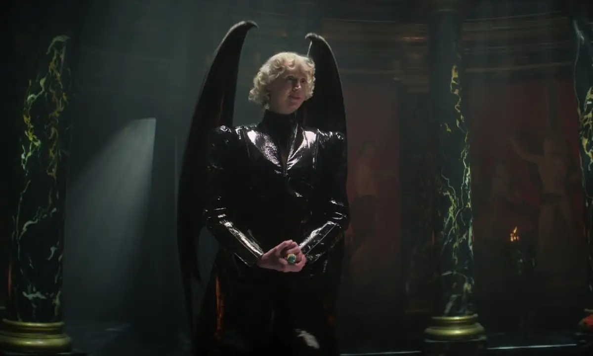 Gwendoline Christie as Lucifer in Sandman
