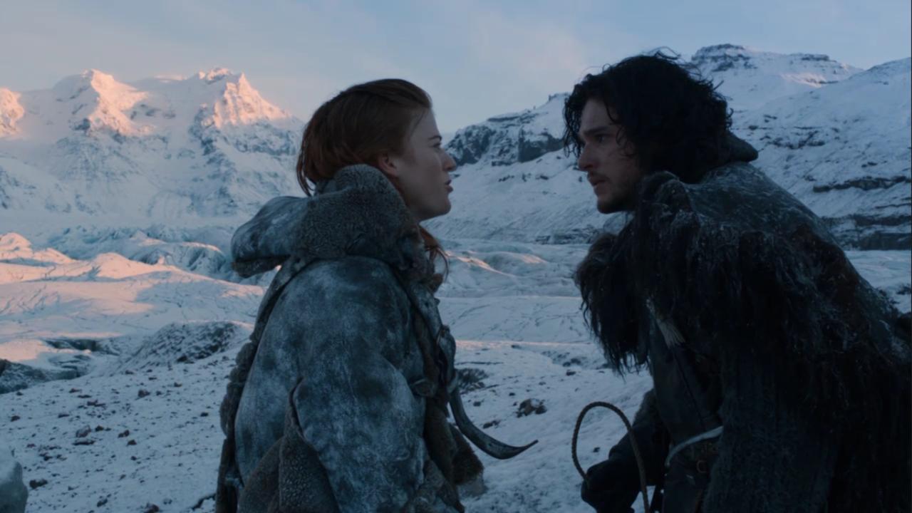 Jon Snow Ygritte Season 2 Game of Thrones