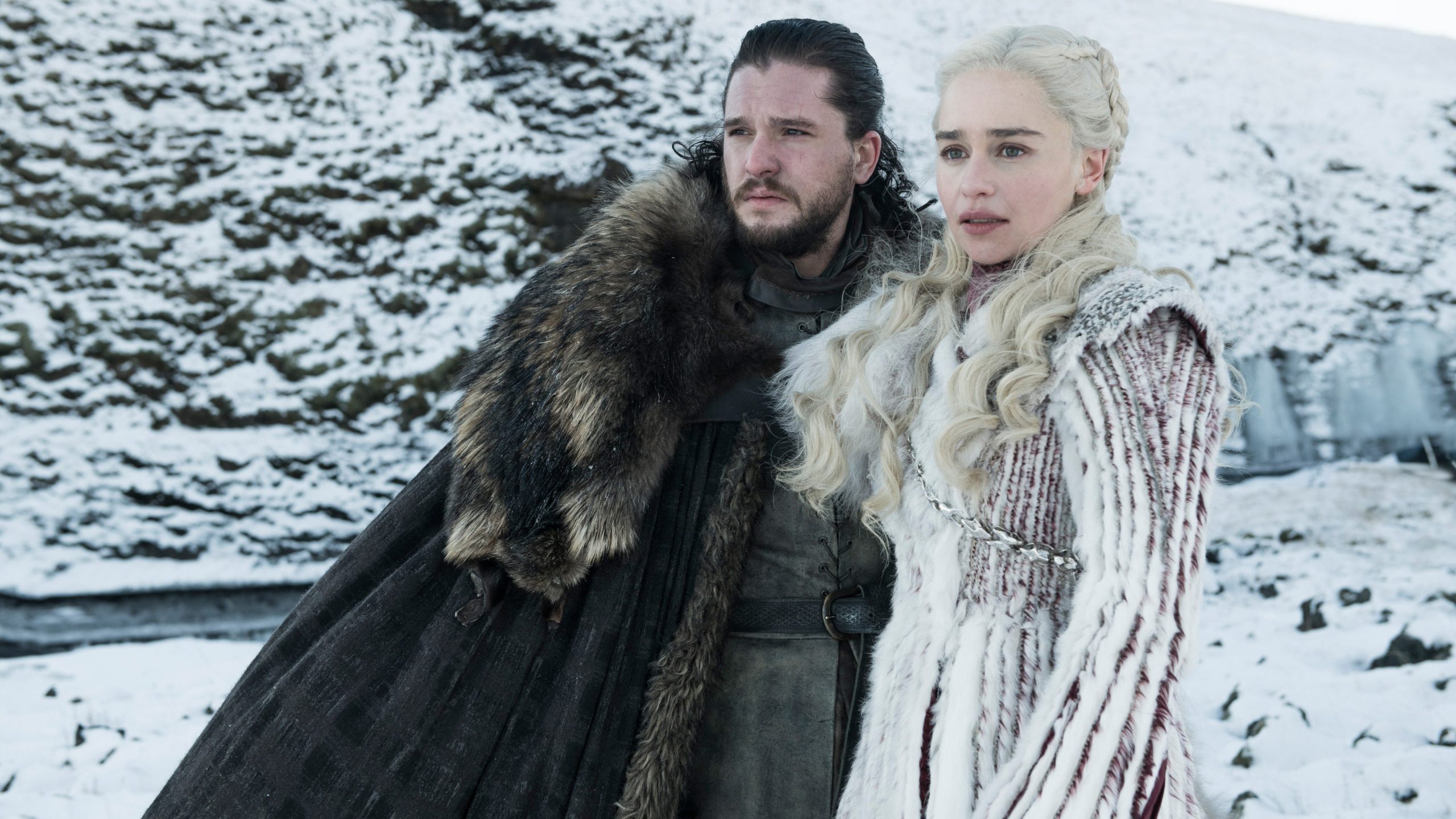 Jon Snow with Daenerys Targaryen Season 8
