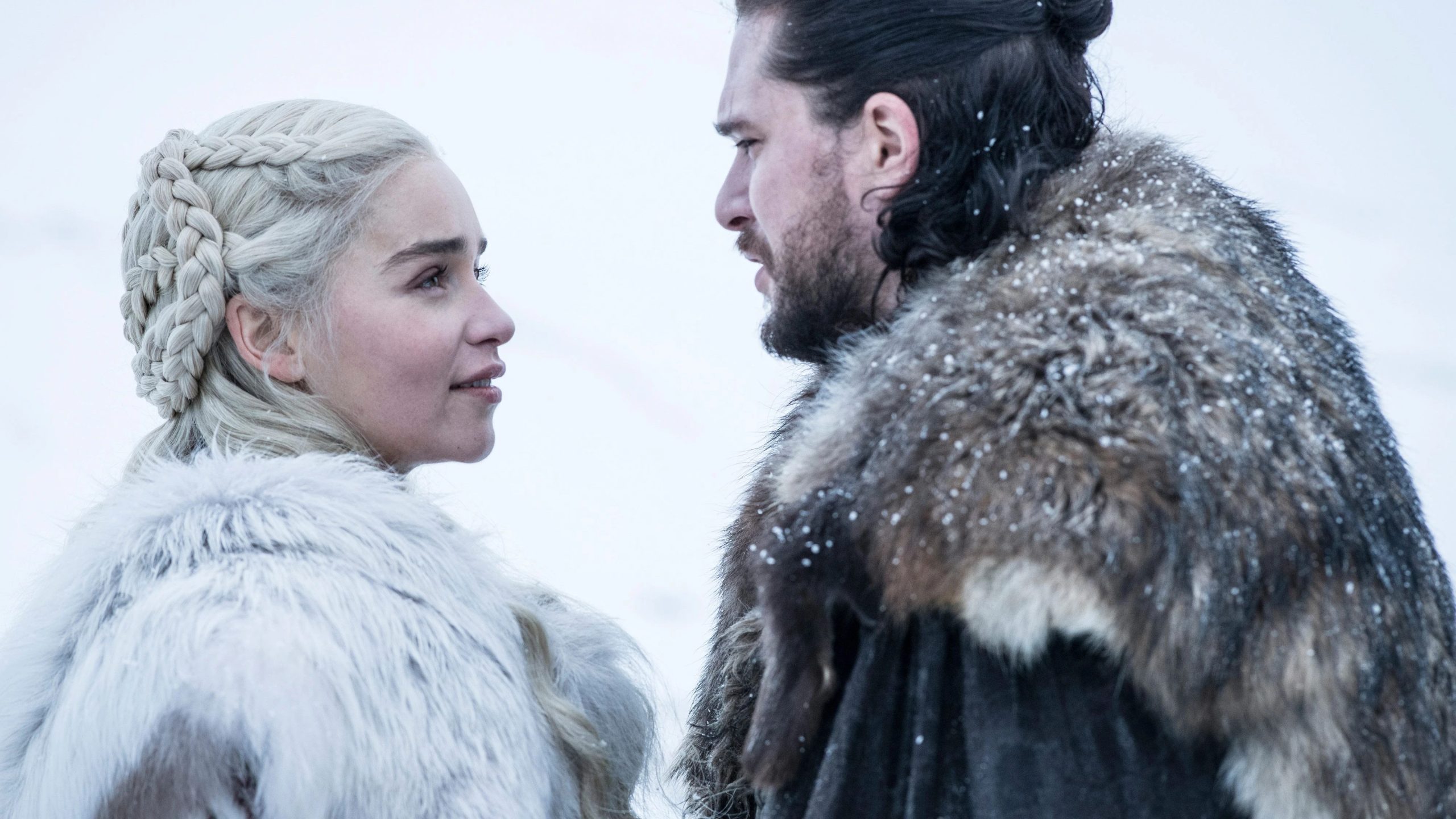 Jon Snow with Daenerys Targaryen Season 8