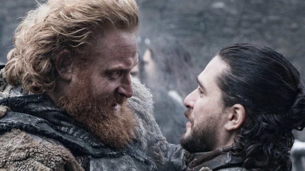 Tormund Giantsbane and Jon Snow Beyond The Wall Game of Thrones