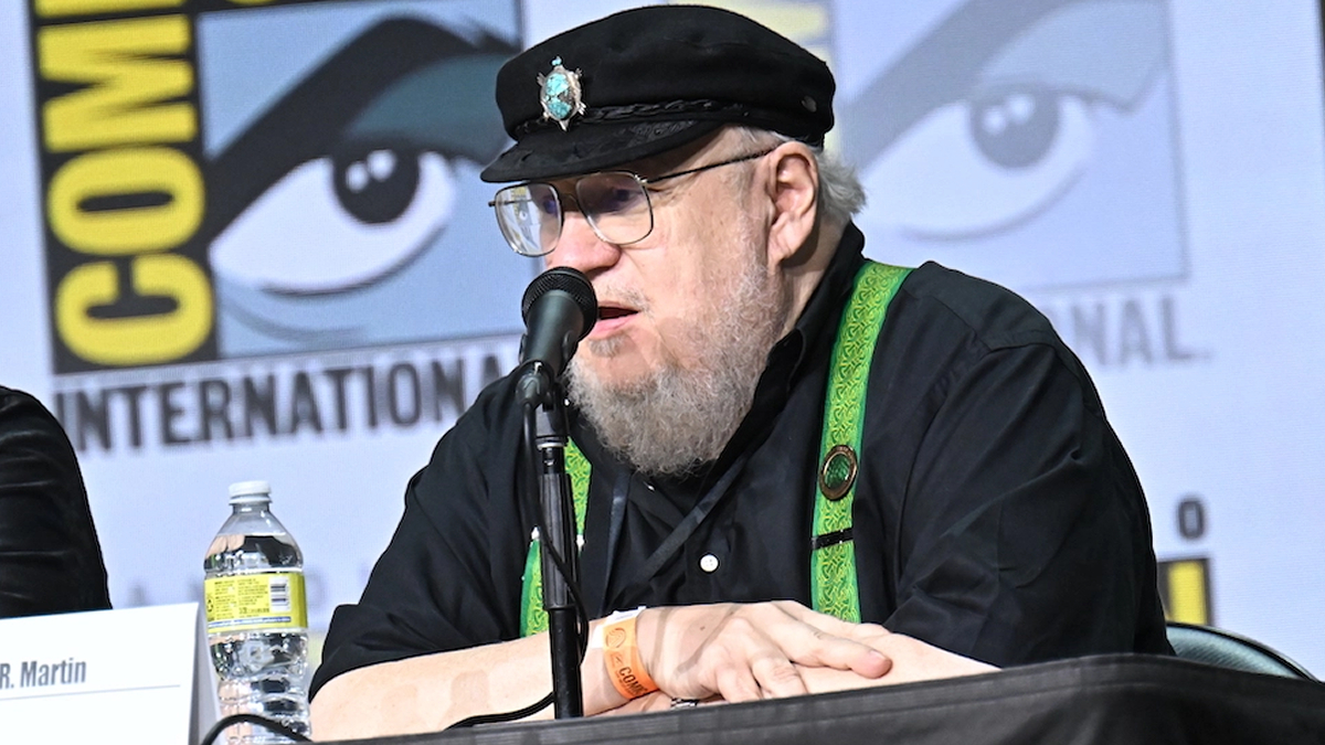 George R.R. Martin at Comic-Con