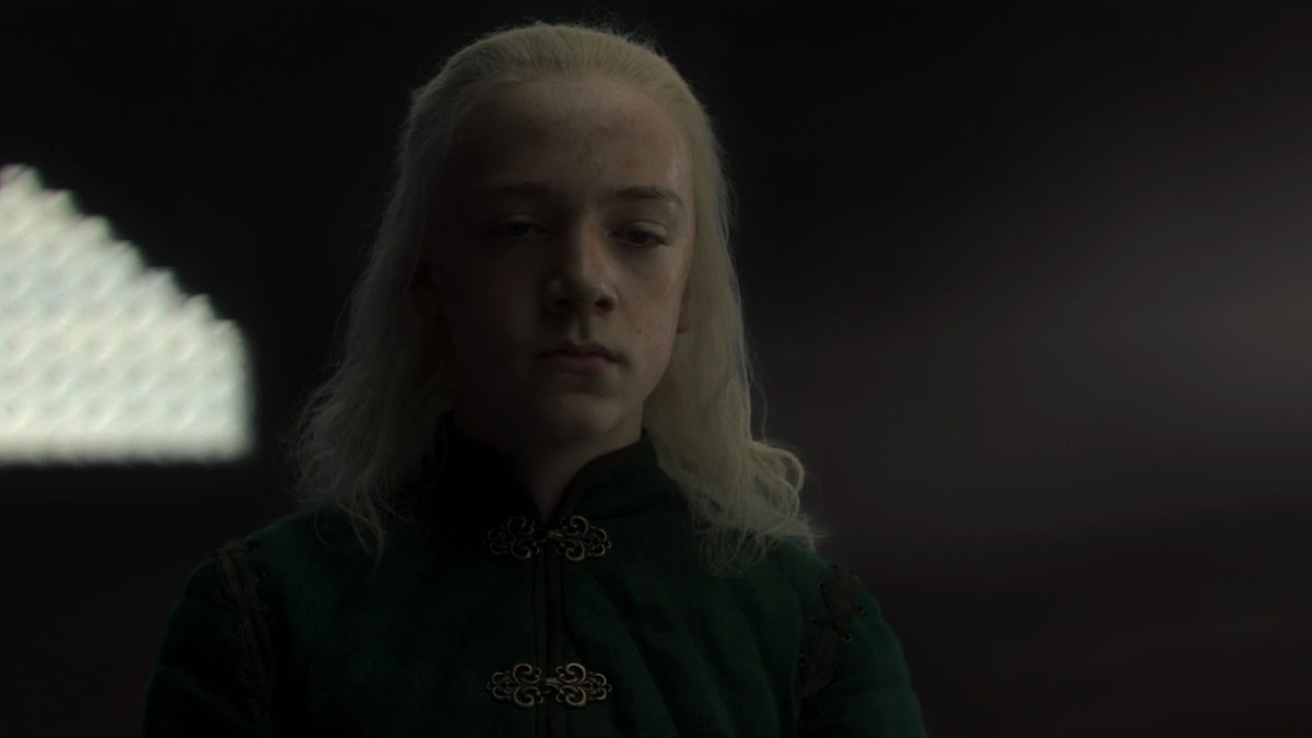 Leo Ashton as Aemond Targaryen